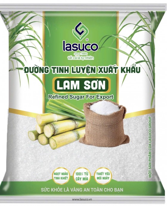 Đường Trắng tinh luyện 1kg/ gói Lam Sơn