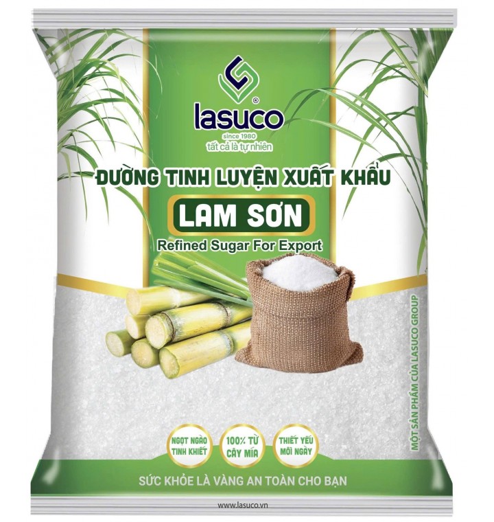 Đường Trắng tinh luyện 1kg/ gói Lam Sơn